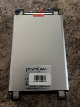 Xl-355dm-ug Powerbass Xl-355dm - 350 Watt X 1 2-ohm Mini Class-d Amplifier