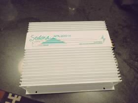 2564235 Precision Power Ppi Sedona Apa 200 Ix Series White Amplifier. Free Shipping