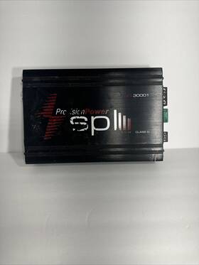 Spl30001 Precision Power 709483059030 Amplifier 3000 Watt Max Class D Amp