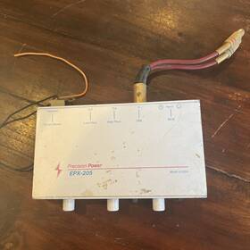 Epx-205 Precision Power Old School Electronic Crossover. Made In Usa. Working
