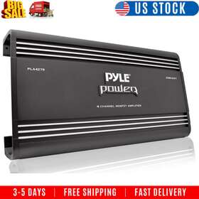 Pyle 672670541673 Bridgeable 4 Channel 2000 W Car Audio Mosfet Power Amplifier Amp