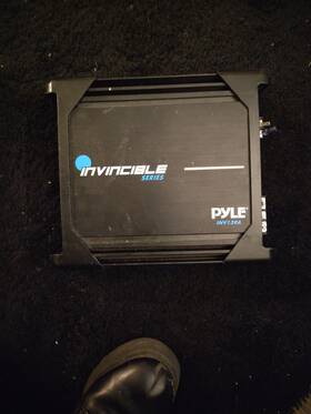 Inv139a Pyle 1 Channel 2000watts Max Mosfet Amplifier Invincible Series