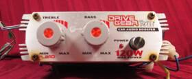 Pla-10 Pyle Drive Gear Car Audio Booster 120 Watt Electronic Untested Pla 10 Amplifier