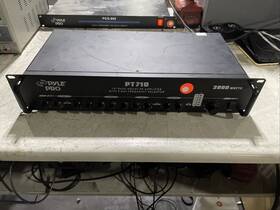 Pt710 Pyle 2000 Watt Speaker Amp Rack Mountable