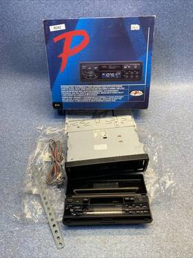 Pyramid 044476000720 Prestige Auto Sound Car Stereo With Cassette Player Model P-71 New But Untested