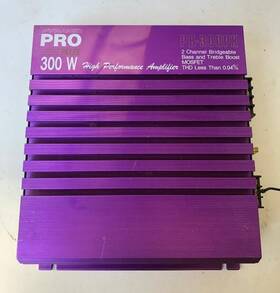 Pb-33px Pyramid Pro Plus Pb 300 Px Watt Amplifier Untested As Is