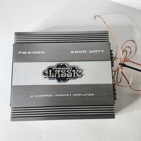 Pb2415x Pyramid Vtg Rare Amplifier Classic 2200 Watt 2 Channel Mosfet Untested