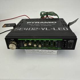 Se402 Pyramid Phase Ii 200 Watts Vl-led Power Amplifier Untested Parts Or Repair