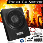 Qge672883 Inch Slim Audio Powered Amplified Subwoofer Remote 6034327977831