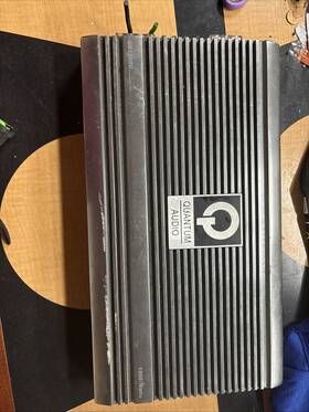 Qb1500d Quantum Audio Monoblock Amplifier Untested S8