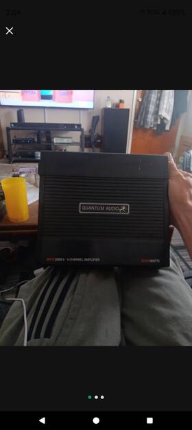 Qpx2000.4 Quantum Audio 4-channel Amplifier For Car