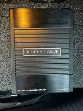Qpx300.1d Quantum Audio Qpx3001.d 3000w Class D Monoblock Amplifier