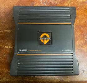 Qra2300 Quantum Audio 600 Watts 2 Channel Car Amplifier