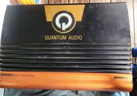 Q2000.1 Quantum Amplifier Mono For Parts Or Repair
