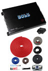 R4004-boss Bge4rb Boss Audio Car Power Amplifier Gauge Amp Kit 744271356793