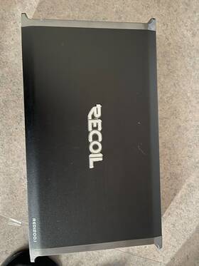 Red1200-1 Recoil 1200 Watts Class-d Strappable Car Audio Mono-block Subwoofer Amplifier