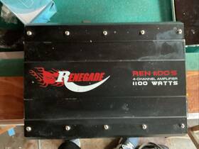 0000139415-55 Renegade 1100 Watts 4 Channel Amp