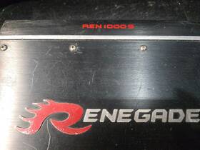 Ren1000s Renegade Mono Amplifier 850 Watts Black