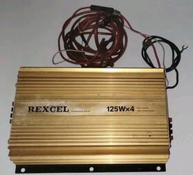 500jap Rexcel 500 Watt 125x4 12v Amplifier