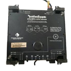 010101 Rockford Fosgate Vntg Punch 200ix Dsm Mosfet Amplifier Inch Old School Car Audio