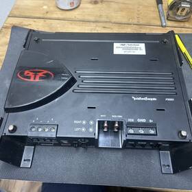 0569222200-01 Rockford Fosgate Punch Car Audio Amplifier Monoblock P3001 . Pre-owned