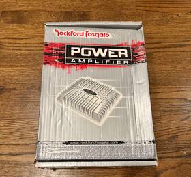 551x Rockford Fosgate 080687306640 Punch Power Series 4-channel Car Amp