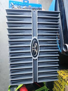 1500db Rockford Fosgate Punch Power Oldschool Amplifier Mono Used