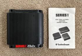 2060x Rockford Fosgate Series 1 Stereo Amplifier With Owner S Manual
