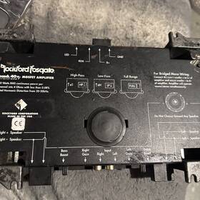 Rockford Fosgate 267457866368 Punch 100 X Mosfet Amplifier Trans Vintage Usa