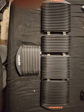 2punch Rockford Fosgate 5 Old Shool Punch Dsm Amplifers Lot