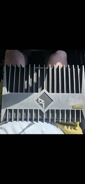 335925 Rockford Fosgate Power 800a2 Car Audio Amplifier Rare Old School