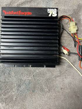 75hs Rockford Fosgate 2 Preowned Rockfordfosgate Punch 45/75