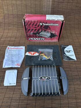 550x Rockford Fosgate 780687300807 Power 4 Channel Car Amplifier Classic Old School