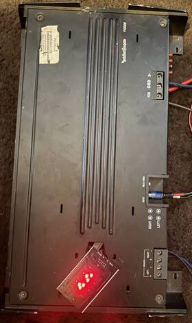 P10002 Rockford Fosgate For Parts Punch 2 Channel Amplifier. Sounds Distorted