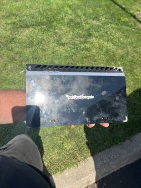 P500-4 Rockford Fosgate Punch 500-watt Multi Channel Amplifier