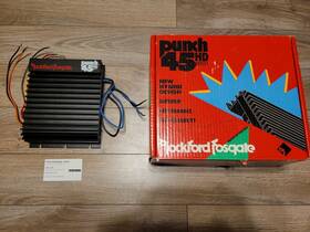 Punch-45hd Rockford Fosgate Punch 45hd Mosfet Car Audio Amp Old School