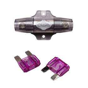 Rfbdl220223-08 Rockford Fosgate Maxi Fuseholder With A 2 Pack Of 100 Amp Fuses