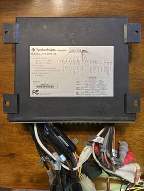 Rfx4000-sx Rockford Fosgate Stereo Black Box