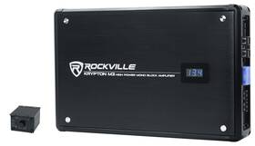 1000w Rockville 613817054922 Krypton-m3 4000w Peak/1000w Rms Mono 1 Ohm Car Amplifier Amp Remote