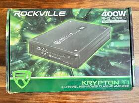 930201 Rockville Krypton T1 1600 Watt Amplifier