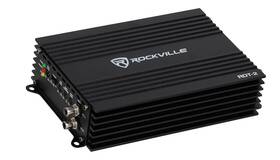 1600w Rockville Rdt-2 2 Channel Car Amplifier Max/400w Rms Class D Amp Compact