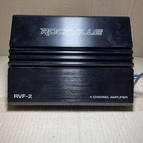 Rvf-2 Rockville Rvf2 1200w Cea Rms 4 Channel Car Stereo Amplifier