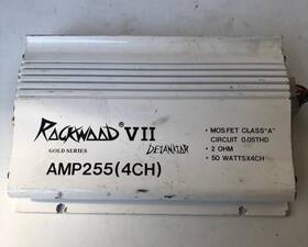 Amp255 Rockwood Vii Detanator 4 Channel Power Amplifier 200w Gold Series
