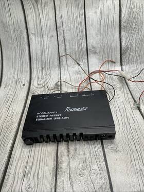 Xr-071 Rockwood Model Stereo Passive Equalizer Untested