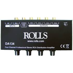 Da134 Rolls 675889013405 4-channel Distribution Amplifier