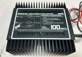 Pa1600 Sanyo Vintage 100 Watt Mobile Stereo Amplifier