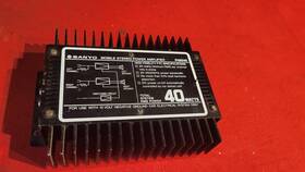Pa6040 Sanyo Pa -6040 Car Booster Amplifier Old Stereo Concord Craig Jensen Alpine