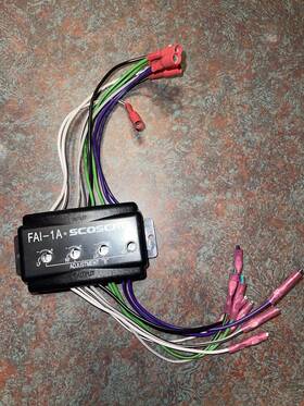 Fai-1a Scosche Factory Amplifier Integration 4-channel Interface Used