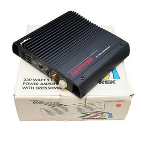 Spa-250 Sentrek Stereo Amplifier Two Channel Mosfet Bridgeable