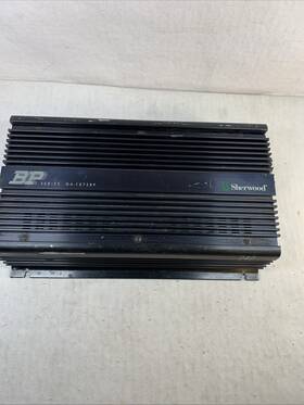 Ga-1072bp Sherwood Old School Rare Bp Series 3 Way Car Amplifier Ga1072 Tested Works